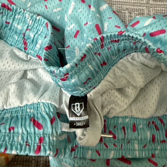 Ice Cream Print Shorts- Baseball 101 - Picture 2 of 2